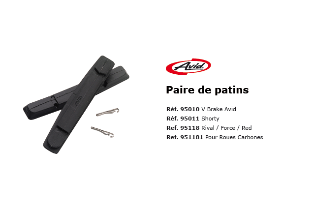 Paire de patins Avid