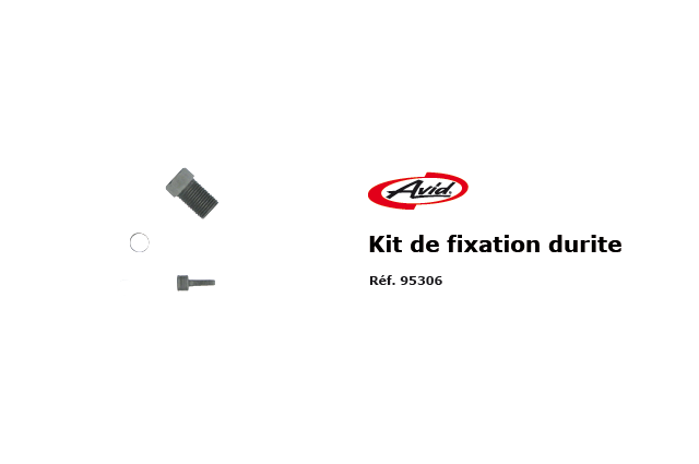 Kit de fixation durite Avid