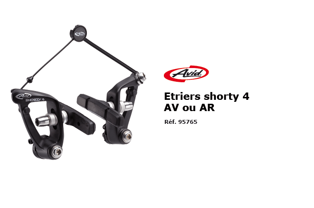 Cantilever Etriers Shorty 4 AV ou AR Avid