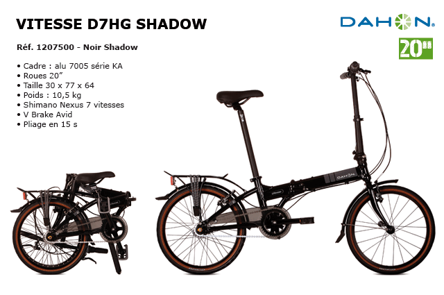 Dahon Vitesse D7HG Shadow
