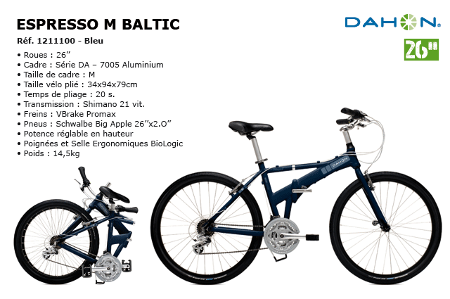 Dahon Espresso M Baltic
