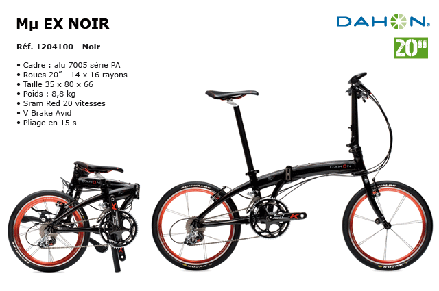 Dahon M&mu; Ex Noir