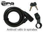 Antivol velo a spirale Gpa Cycle