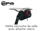 Petite saccoche de selle avec attache velcro Gpa Cycle