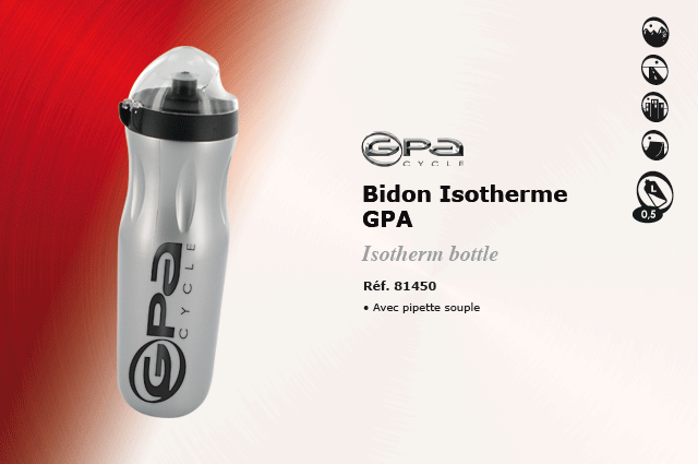 GPA Cycles Bidon isotherme GPA