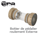 Boitier pedalier roulement externe Gpa Cycle