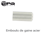Embouts de gaine acier Gpa Cycle