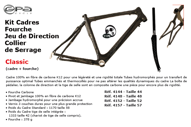 GPA Cycles Cadre Classic