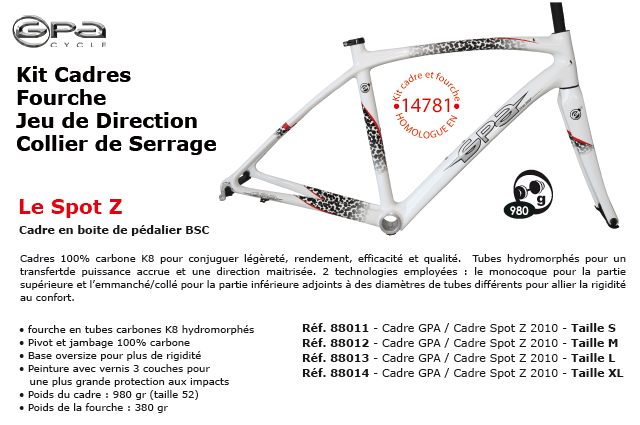 GPA Cycles Cadre Spot Z