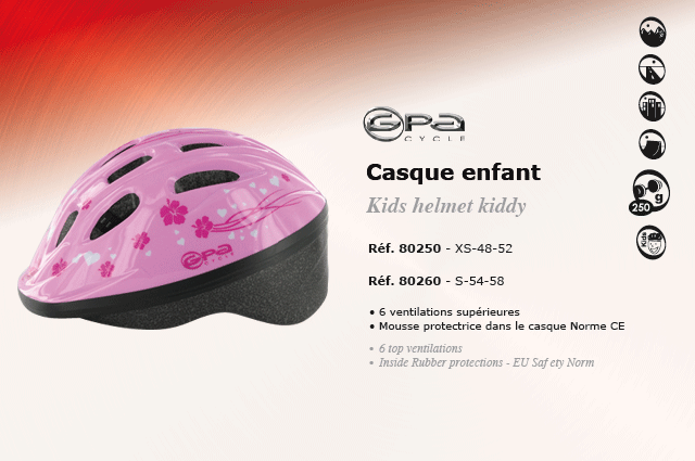 GPA Cycles Casque enfant