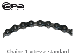 Chaine 1 vitesse standard Gpa Cycle