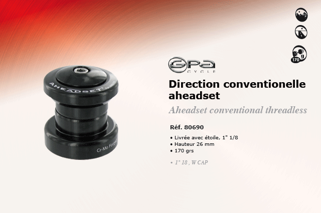 GPA Cycles Direction conventionnelle