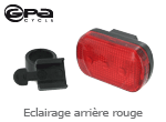 Eclairage arriere rouge Gpa Cycle
