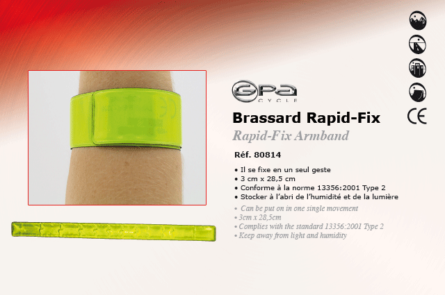 GPA Cycles Brassards Rapid-Fix