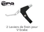 2 leviers de frein pour vbrake Gpa Cycle