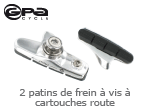 2 aptins de frein a vis a cartouche route Gpa Cycle