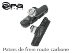 Patins de freins route carbone Gpa Cycle