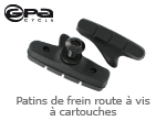 Patins de freins route a vis a cartouche Gpa Cycle