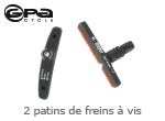 2 patins de freins a vis  Gpa Cycle