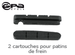 2 cartouches pour patins de freinGpa Cycle