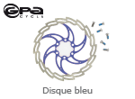 disque de frein velo bleu Gpa Cycle