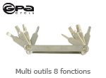 Multi outils 8 fontcions Gpa Cycle