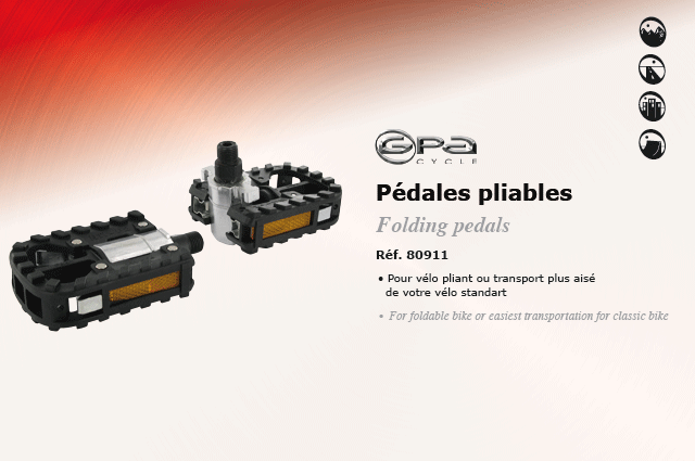 GPA Cycles Pedales plibales
