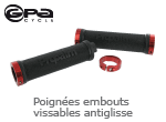Poignees embout vissables antiglisse Gpa Cycle