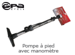 pompe a pied avec manometre Gpa Cycle