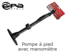 pompe a pied avec manometre Gpa Cycle