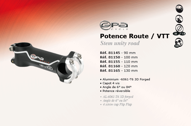 GPA Cycles Potence Route / VTT