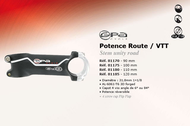 GPA Cycles Potence Route / VTT