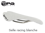 Selle racing blanche Gpa Cycle