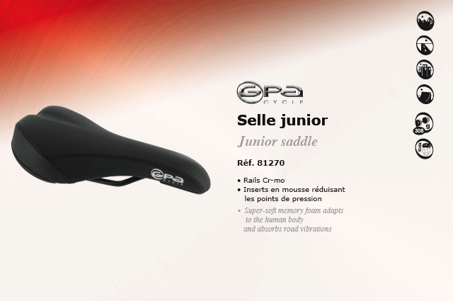 GPA Cycles Selle junior