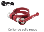 Collier de selle rouge Gpa Cycle