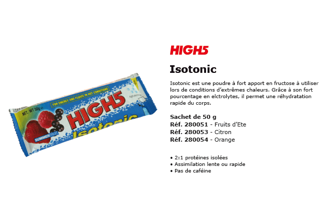 Isotonic High 5