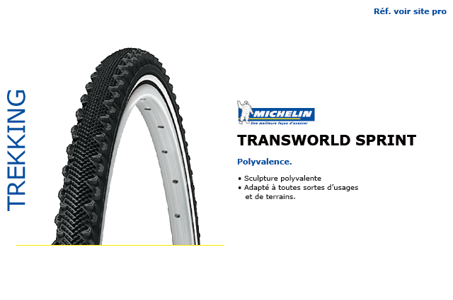 Pneu Michelin Transworld Sprint