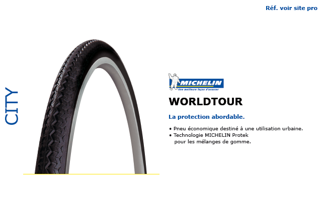 Pneu Michelin Worldtour
