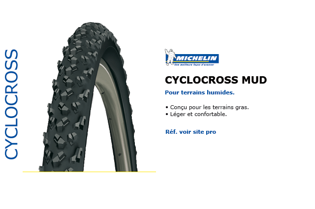 Pneu route Michelin Cyclocross Mud