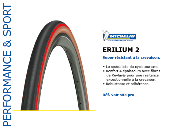 Pneu route Michelin VTT Erilium 2
