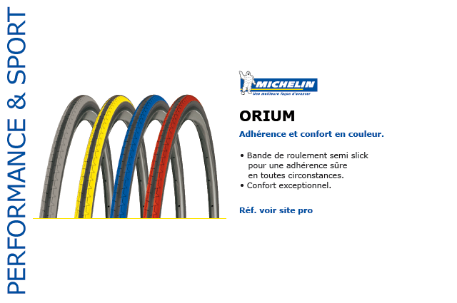 Pneu route Michelin VTT Orium