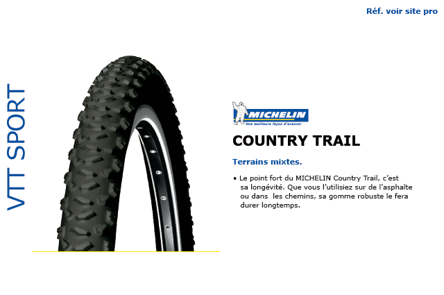 Pneu Michelin VTT Sport Country trail