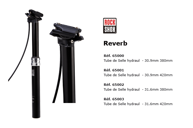 Tube de selle Hydarulique Rock Shox Reverb