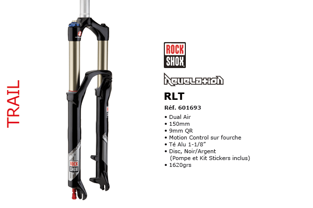 Fourche Rock Shox Revelation RLT