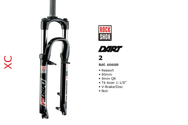 Fourche Rock Shox Dart 2
