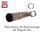 Manchons de Remontage bague alu Rock Shox