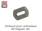 Embout pour extracteur de bagues alu Rock Shox