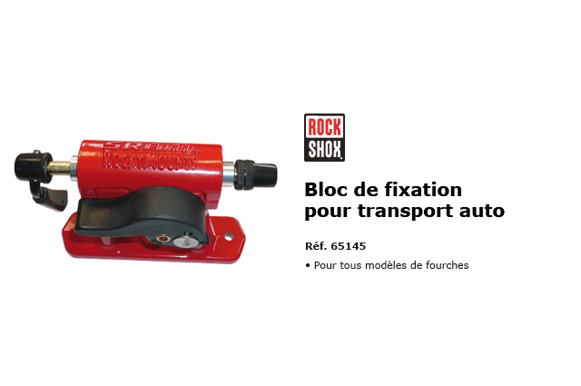 Rock Shox Bloc de fixation pour transport auto