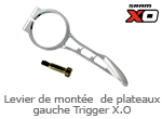 Leviers de montee de plateaux gauche Trigger XO Sram