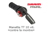 Manette TT 10 vit. contre la montre Sram